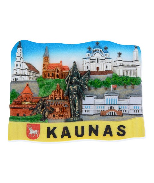 Magnetas Kaunas su įžymiais miesto objektais